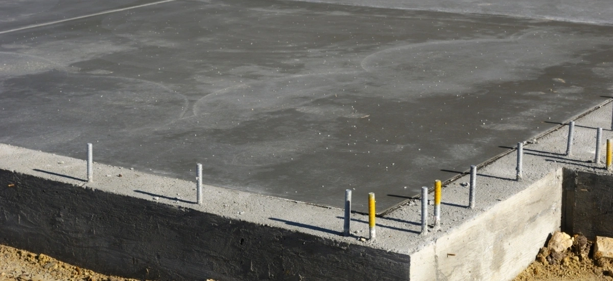 Płyta fundamentowa na terenie górniczym Śląska