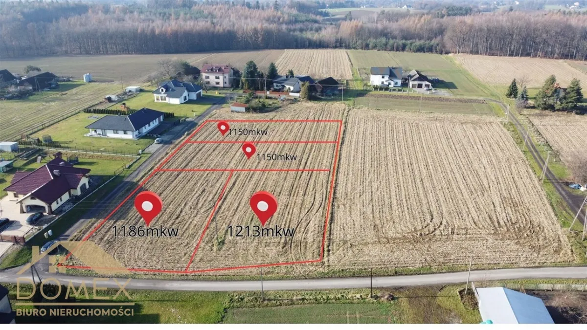 Działka 1150 m² — Dębowiec - zdjecie 2