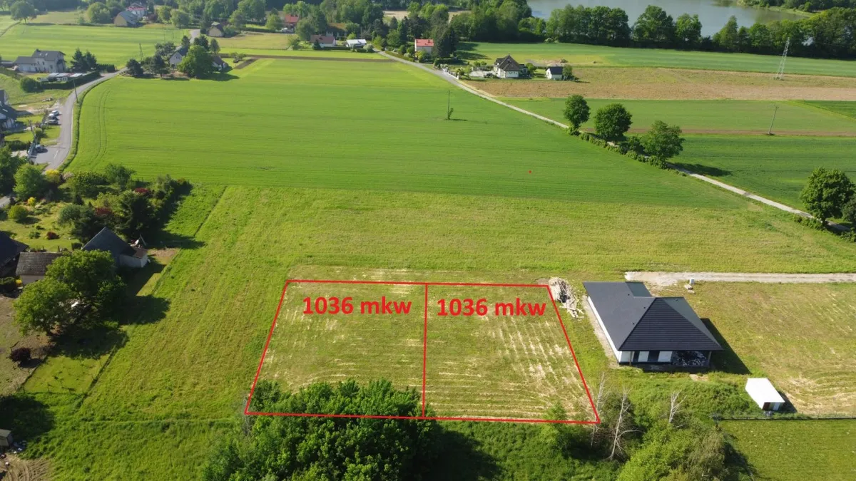 Działka 1036 m² — Skoczów (gw), Ochaby Małe - zdjecie 2
