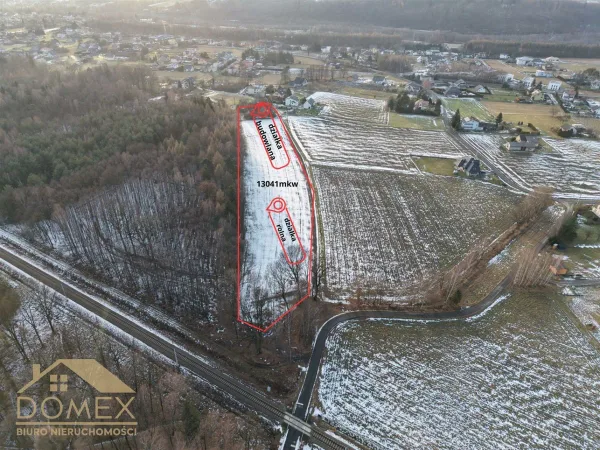 Działka 13041 m² — Skoczów, Kiczyce