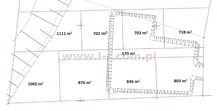 Działka 702 m² — Gorzyce, Turza Śląska