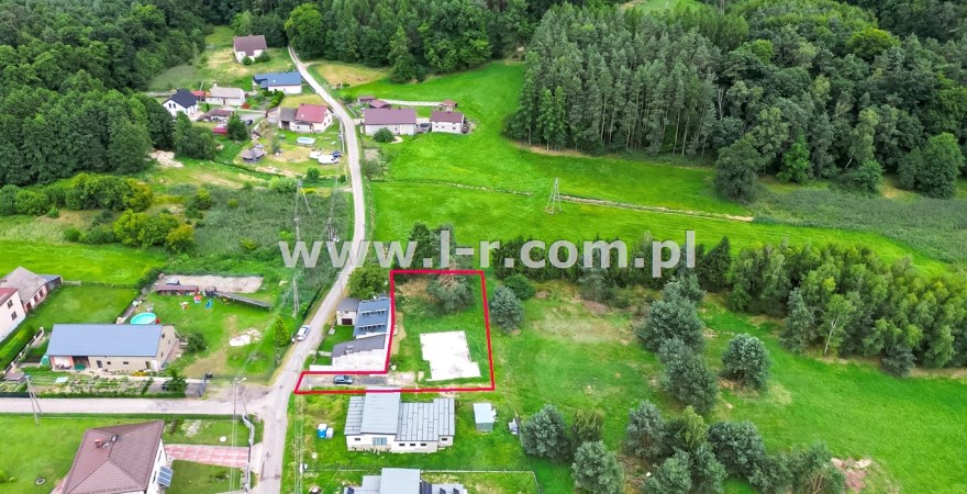 Działka 1086 m² — Łyski, Żytna