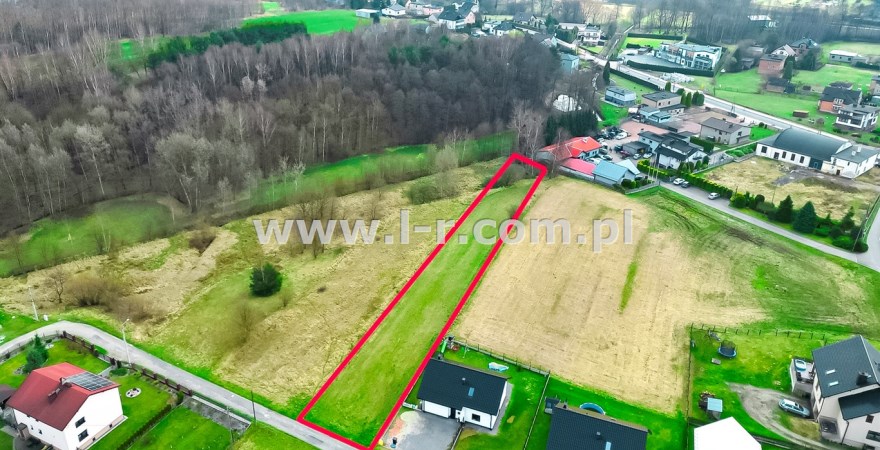 Działka 2146 m² — Mszana