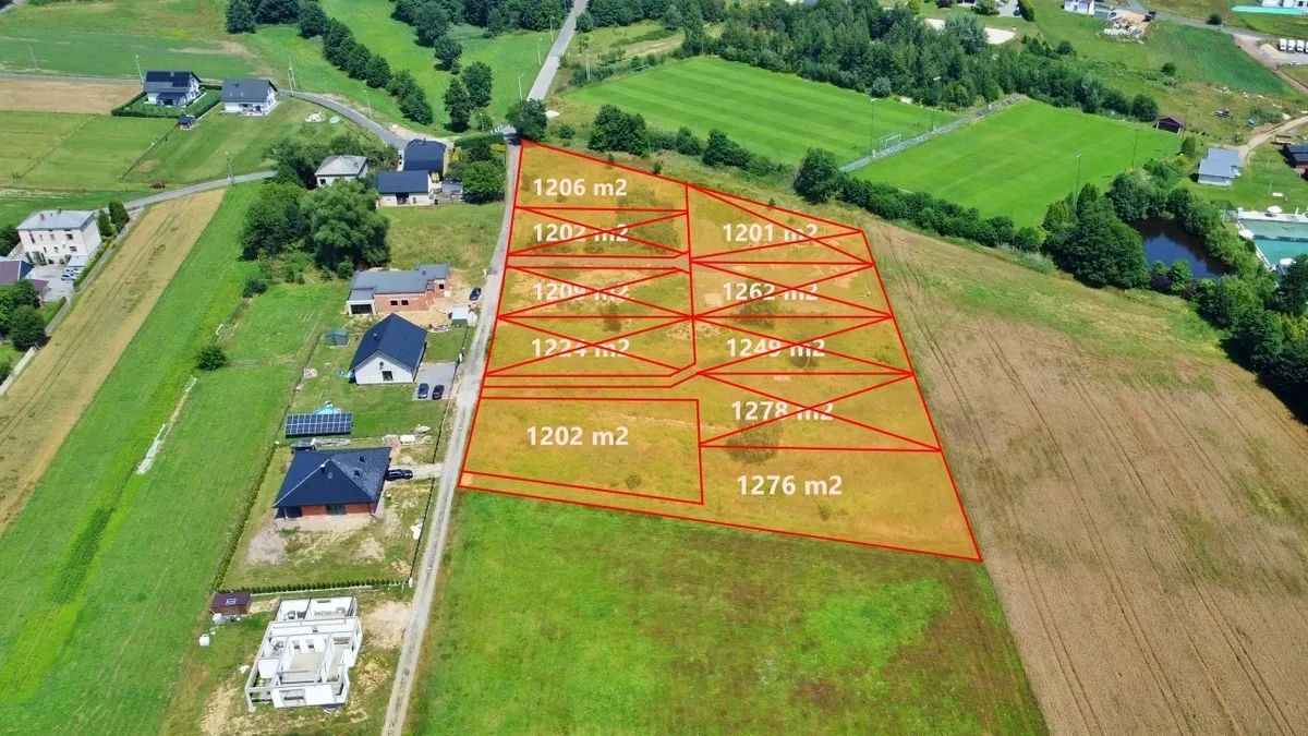 Działka 1206 m² — Wodzisław Śląski - zdjecie 2