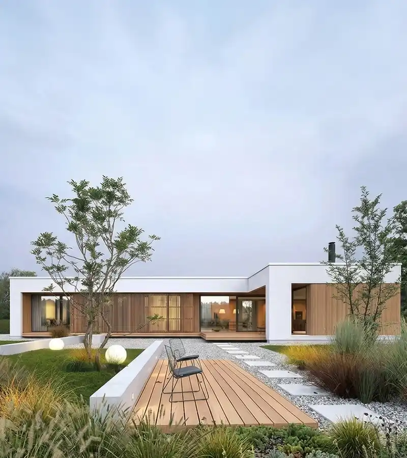 Nowoczesny dom jednorodzinny realizacja Rybnik