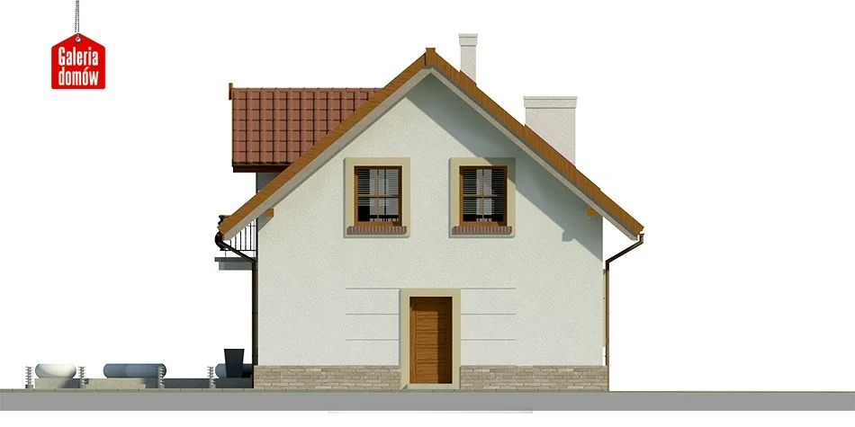 Elewacja boczna lewa