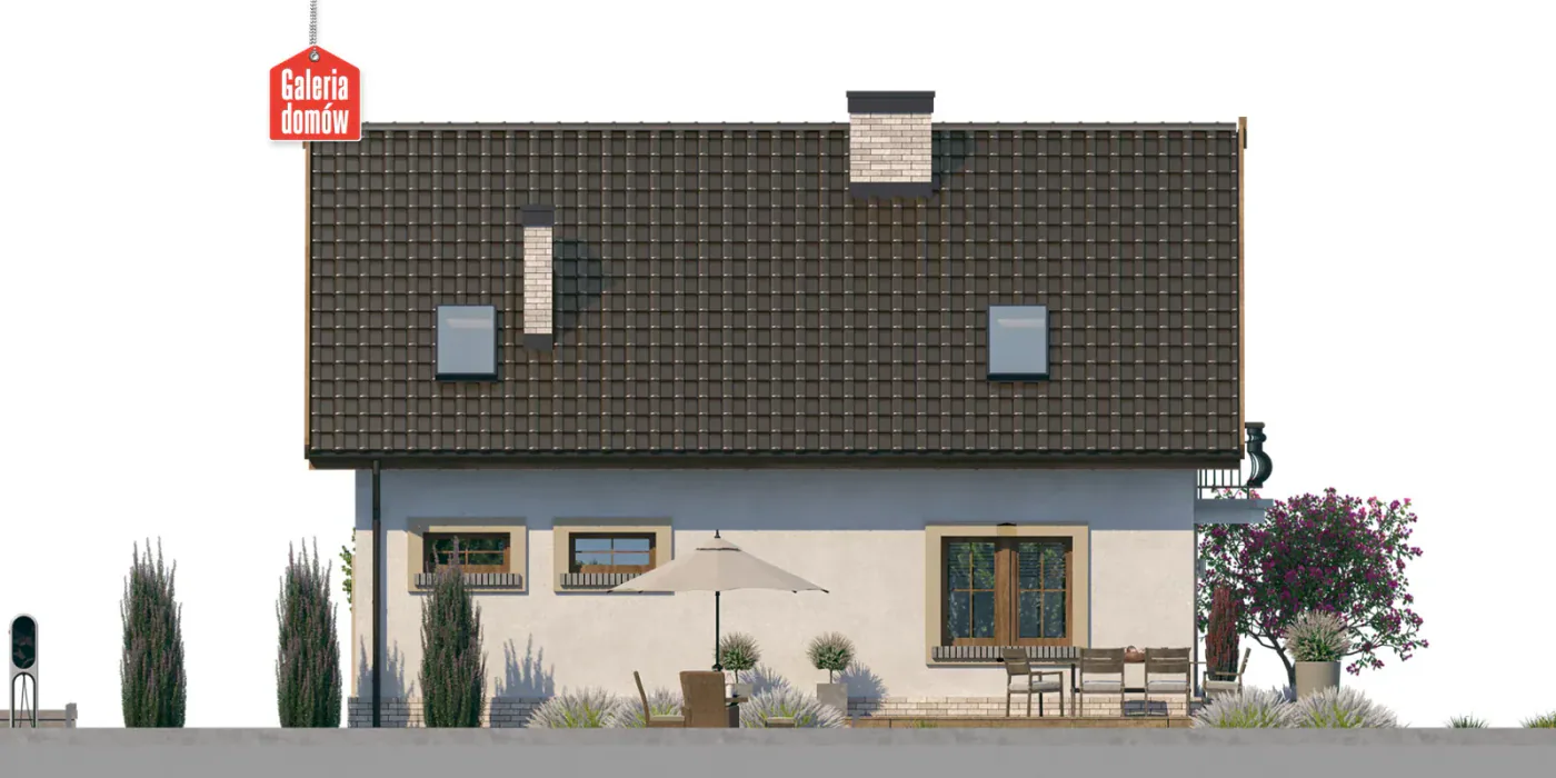 Elewacja boczna lewa