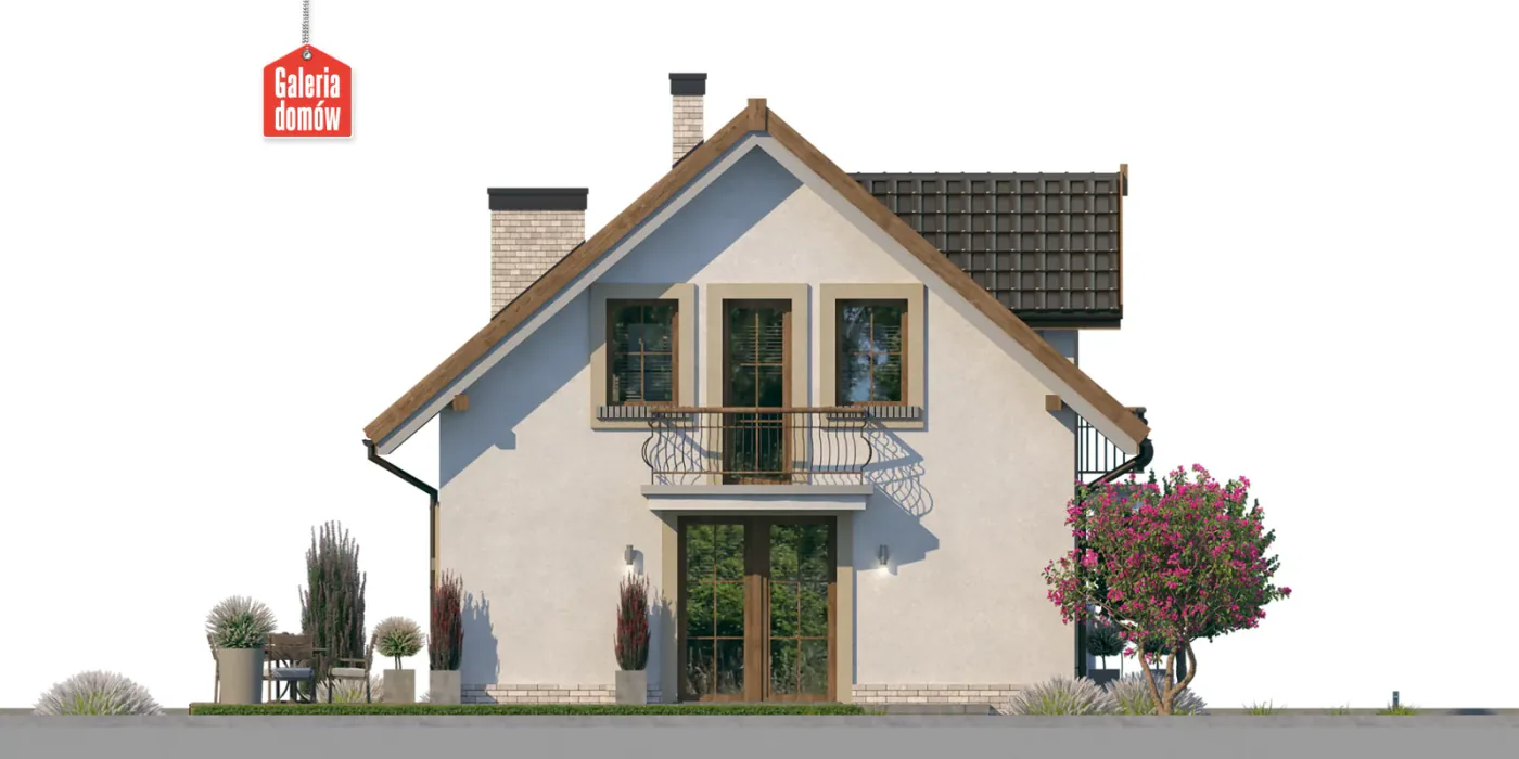 Elewacja boczna prawa