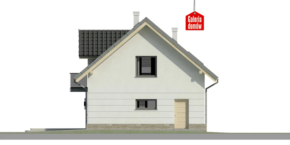 Elewacja boczna lewa