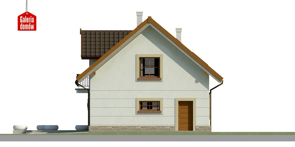 Elewacja boczna lewa