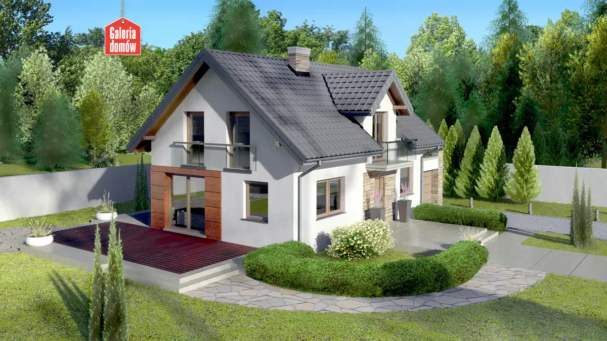 Wizualizacja domu przy Alabastrowej 26 - zdjęcie 2