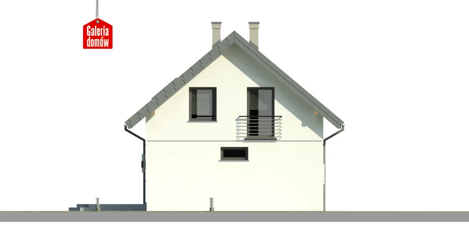 Elewacja boczna lewa