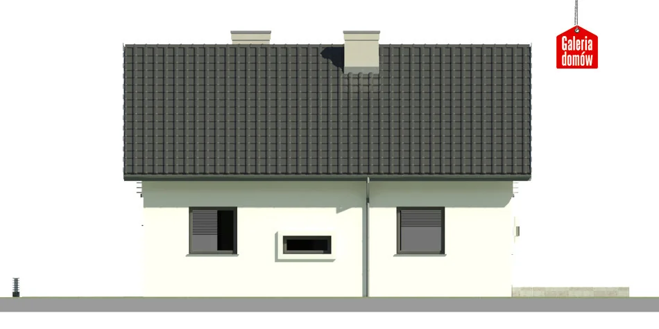 Elewacja boczna prawa