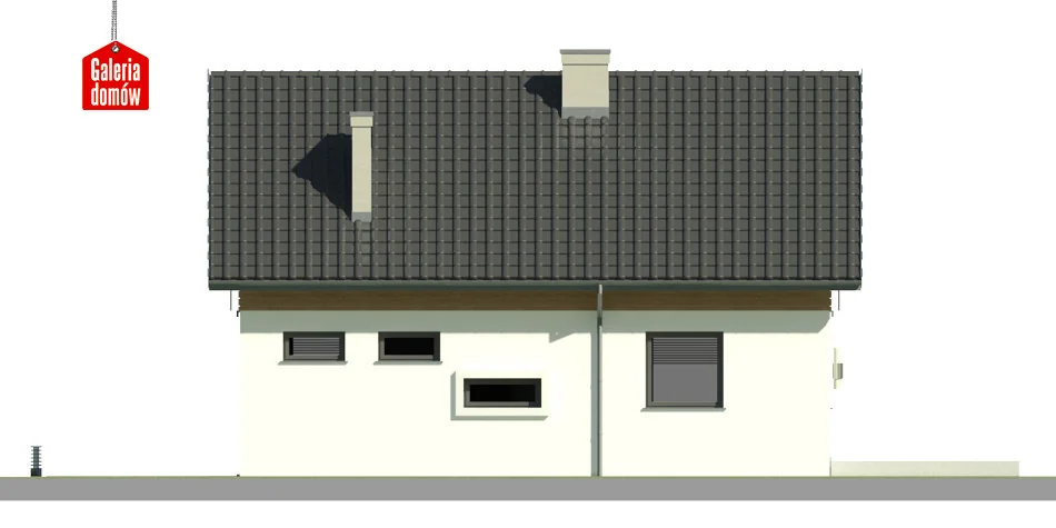 Elewacja boczna prawa