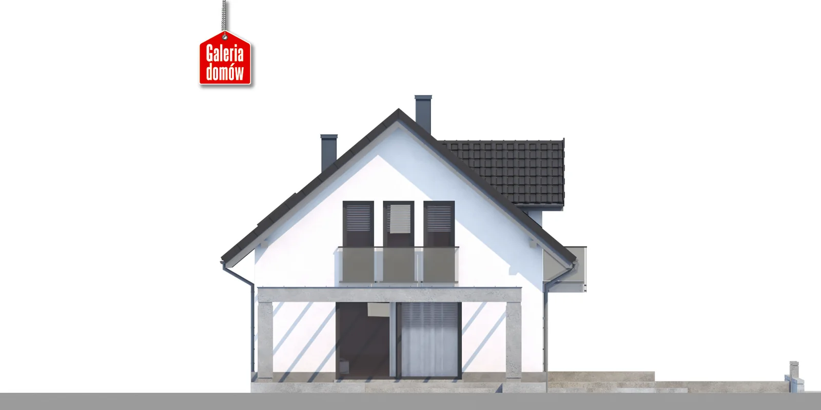 Elewacja boczna prawa