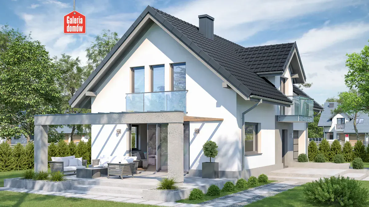 Wizualizacja domu przy Alabastrowej 30 - zdjęcie 2