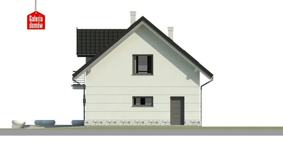 Elewacja boczna lewa