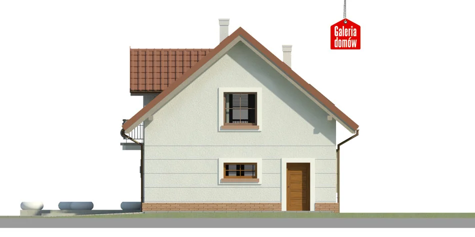 Elewacja boczna lewa