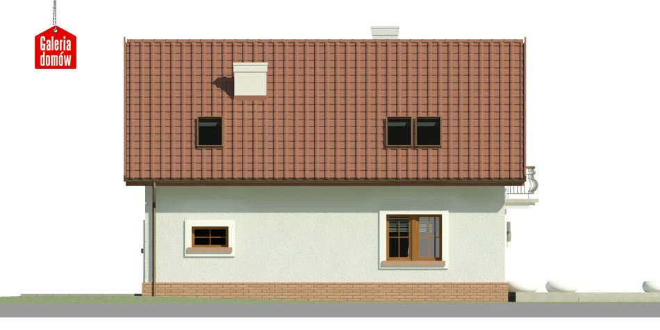 Elewacja boczna prawa