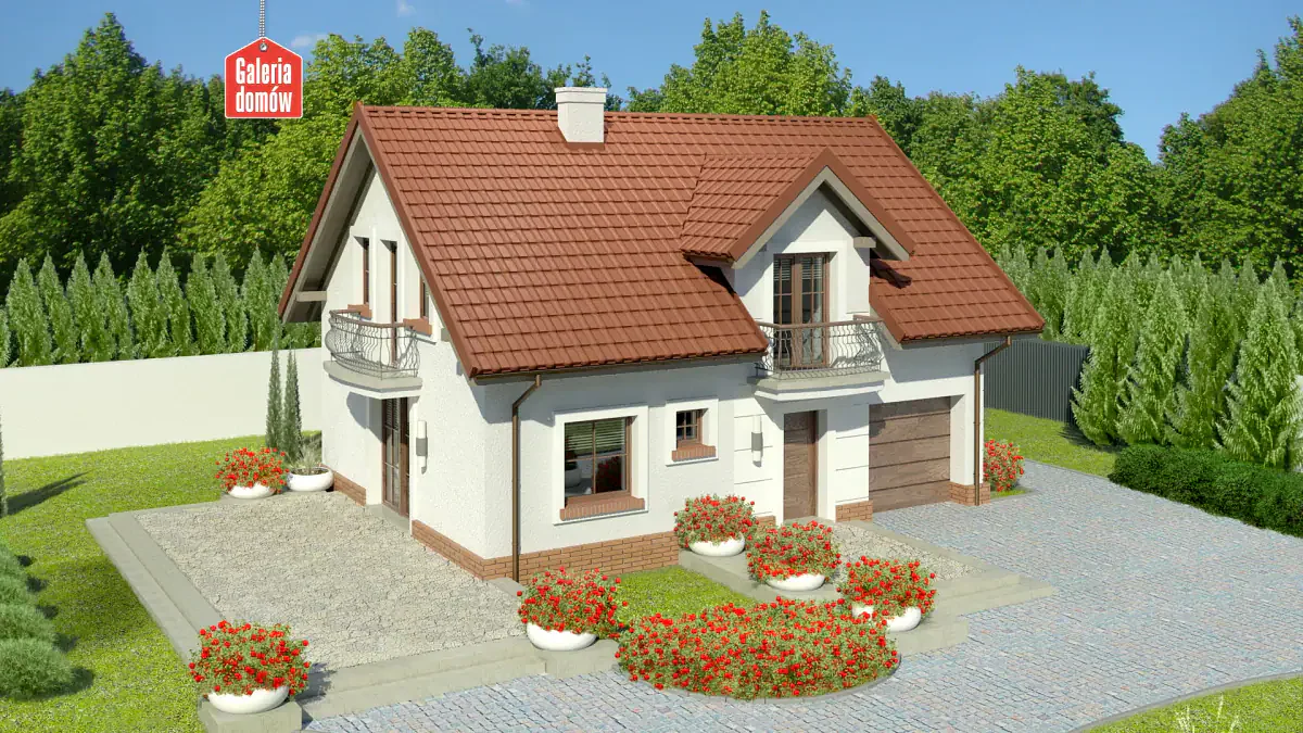 Wizualizacja domu przy Alabastrowej 32 - zdjęcie 2