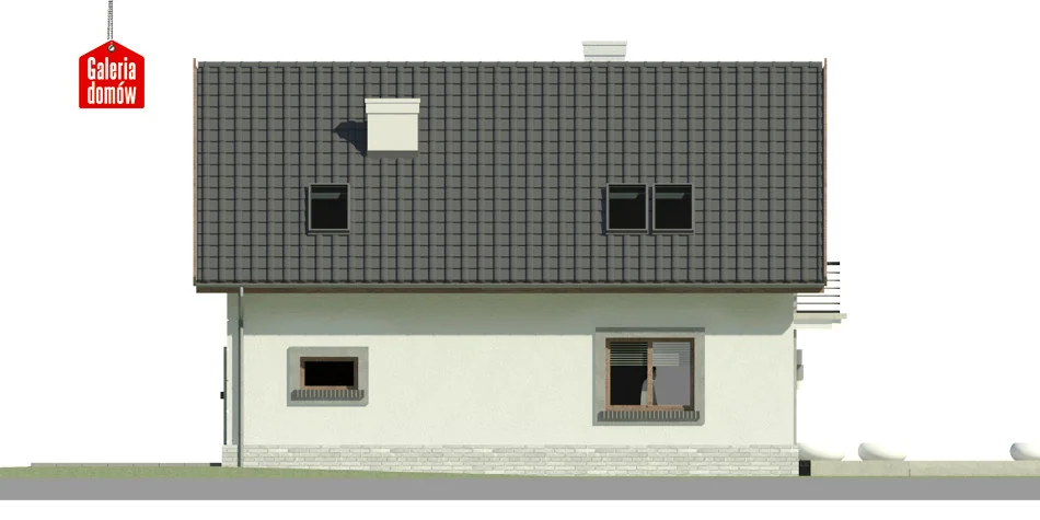 Elewacja boczna prawa
