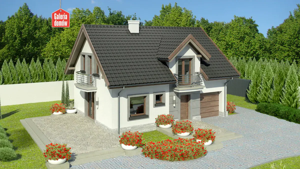 Wizualizacja domu przy Alabastrowej 33 - zdjęcie 2