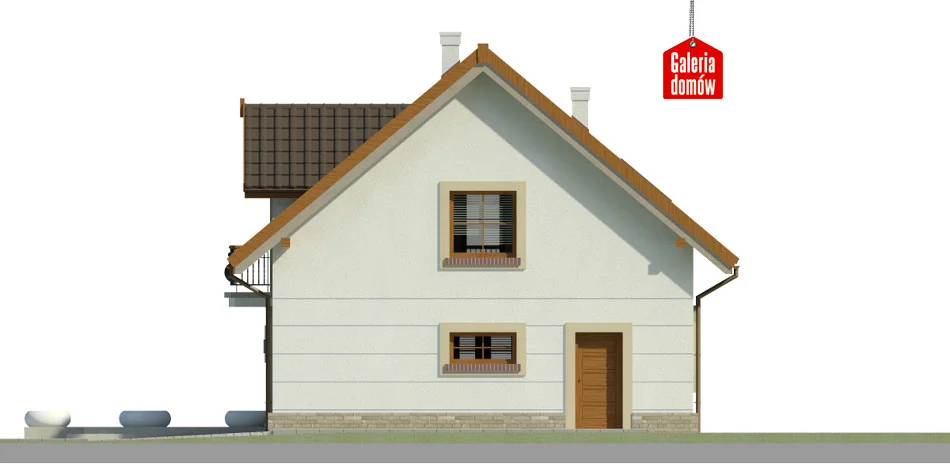 Elewacja boczna lewa