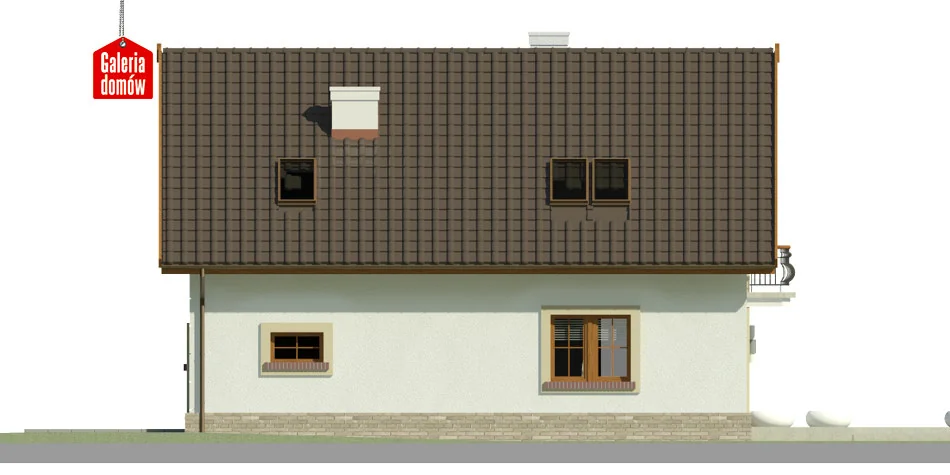 Elewacja boczna prawa