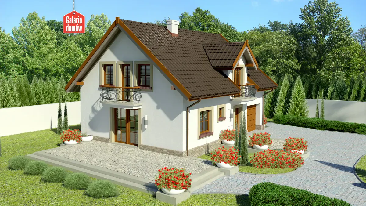 Wizualizacja domu przy Alabastrowej 34 - zdjęcie 2