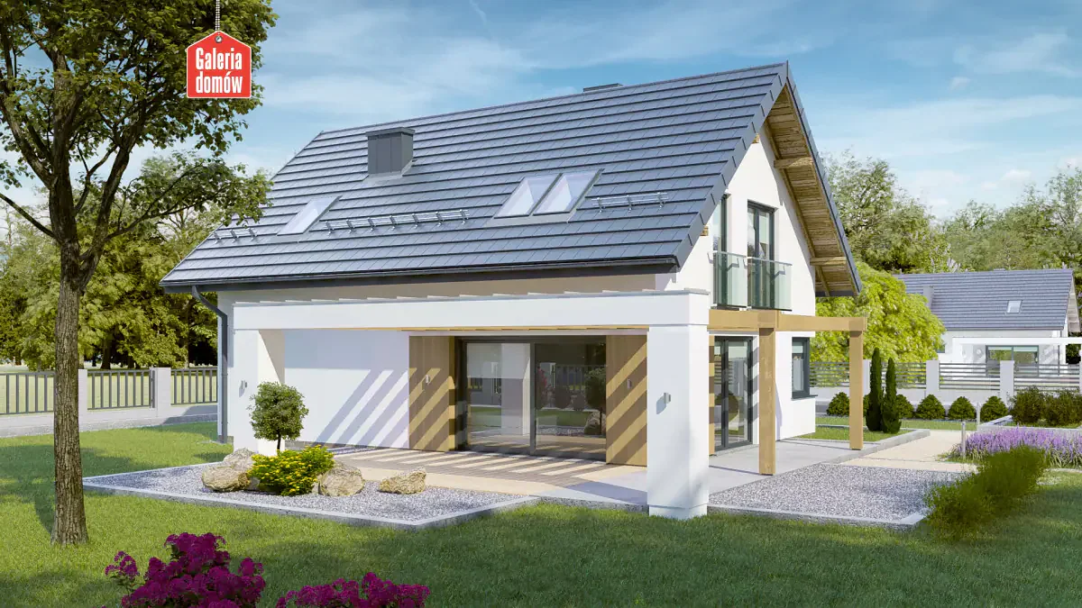 Wizualizacja domu przy Alabastrowej 38 - zdjęcie 2