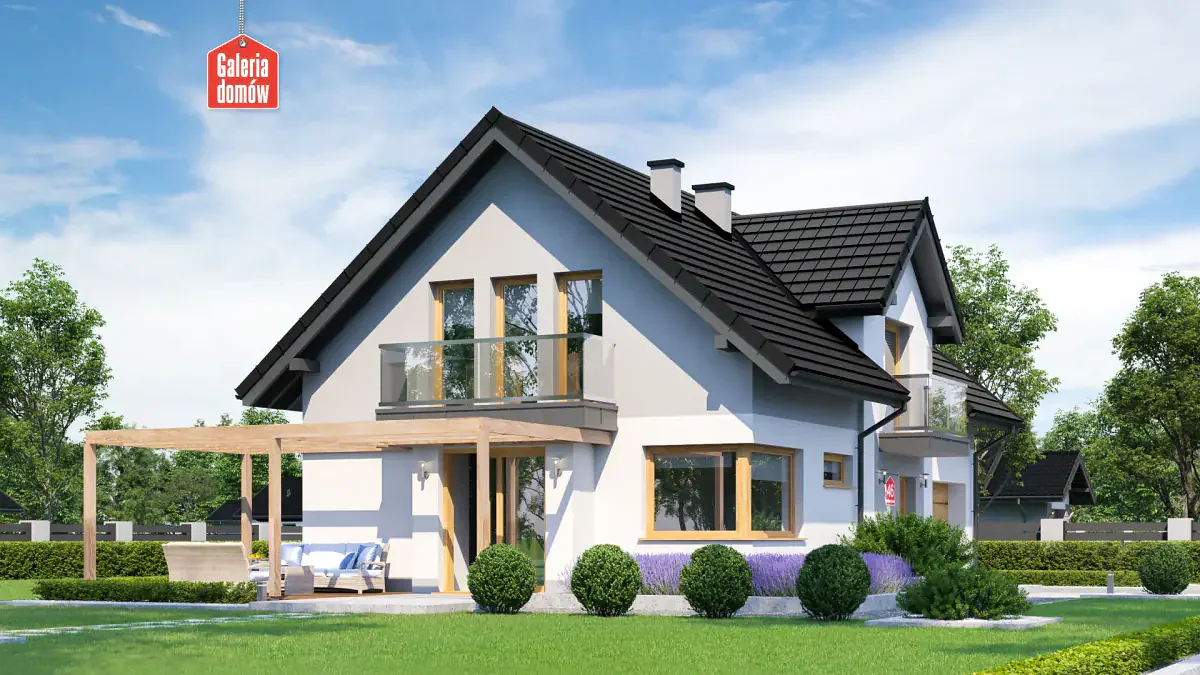 Wizualizacja domu przy Alabastrowej 46 - zdjęcie 2