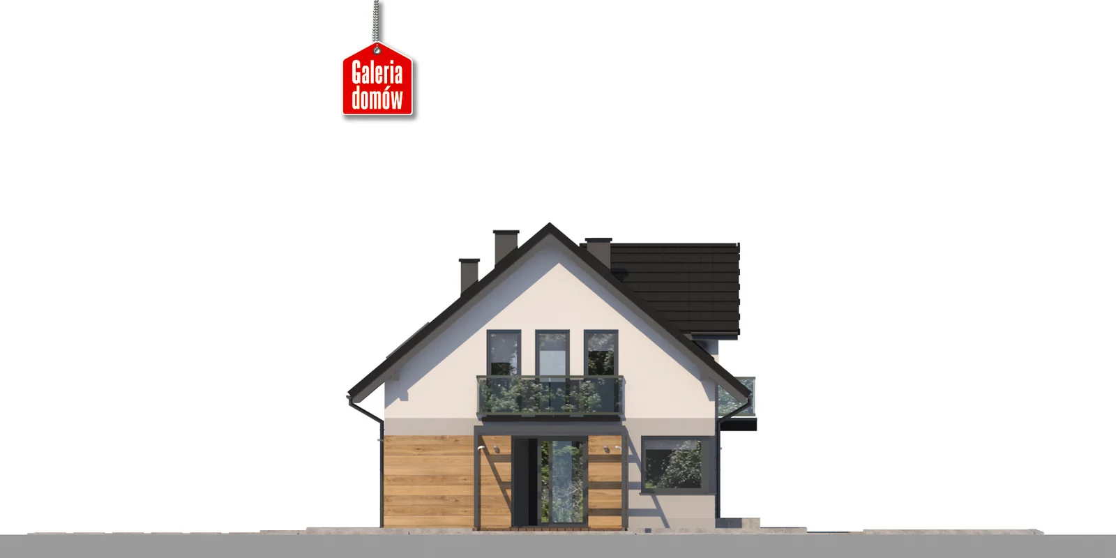 Elewacja boczna prawa