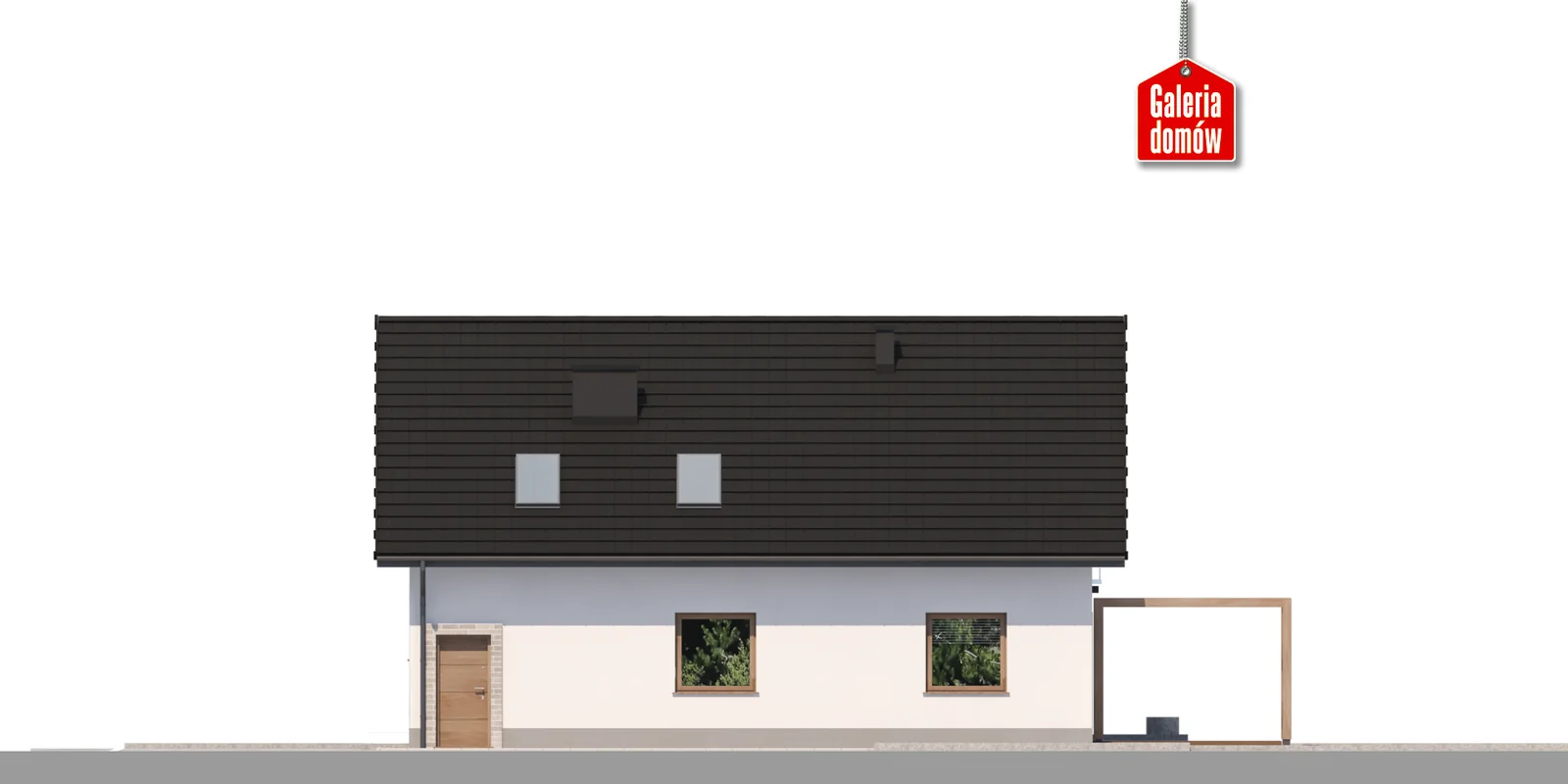 Elewacja boczna lewa