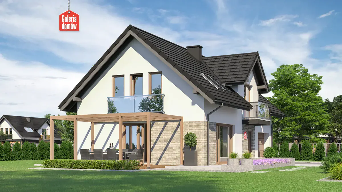 Wizualizacja domu przy Alabastrowej 49 - zdjęcie 2