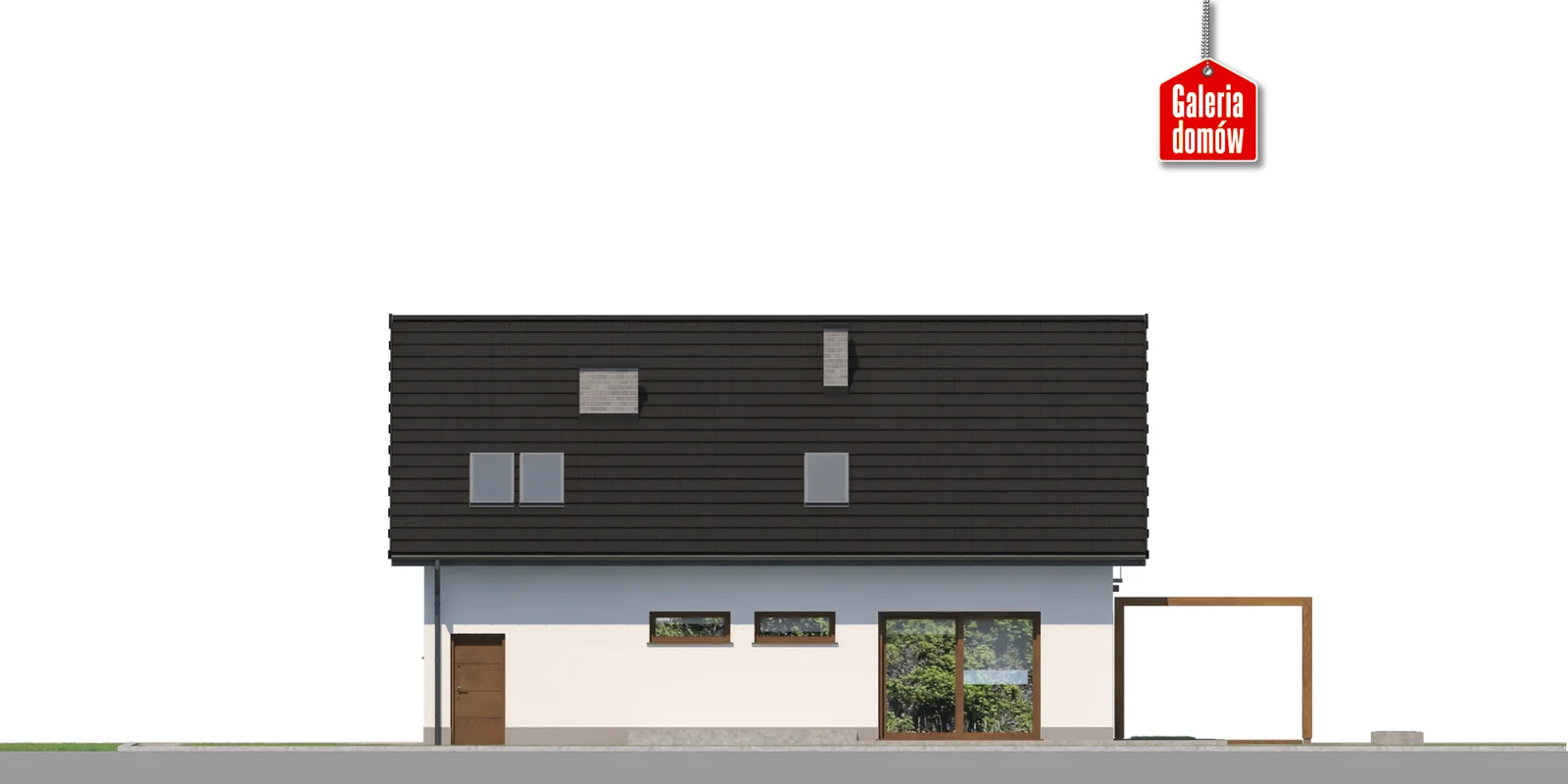 Elewacja boczna lewa