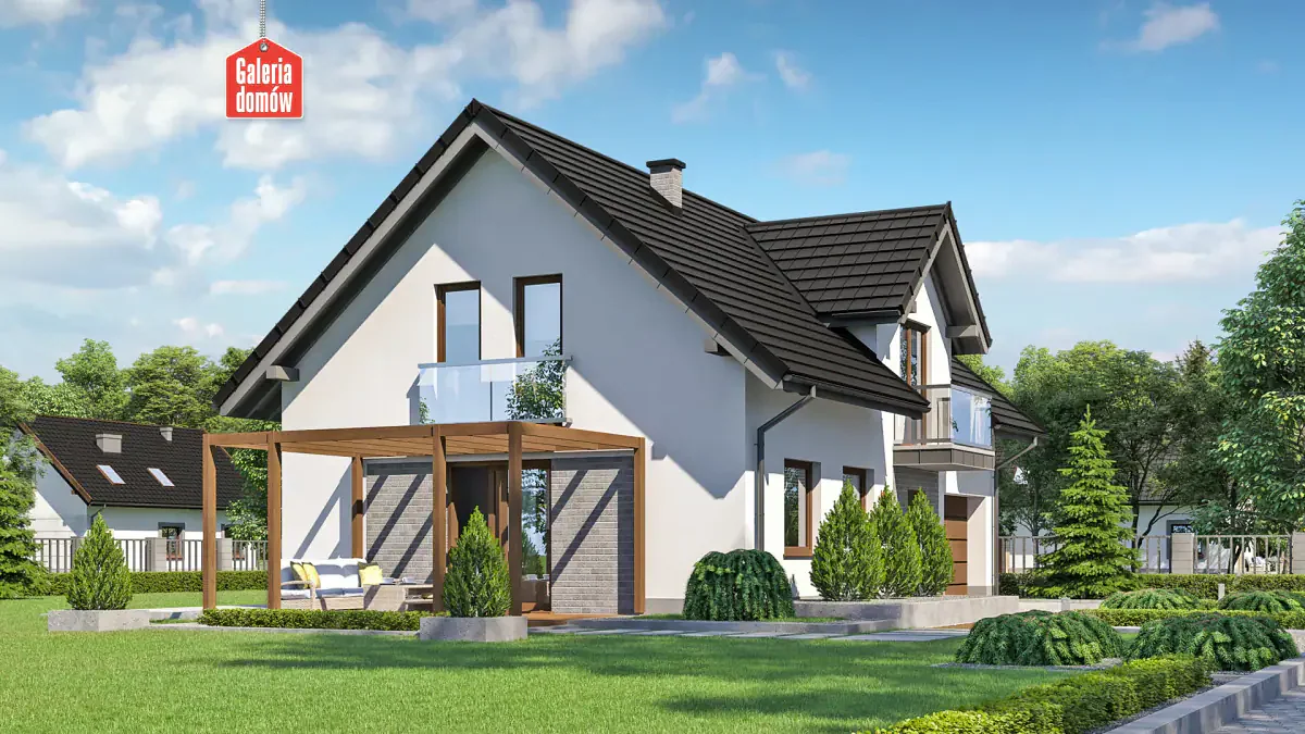 Wizualizacja domu przy Alabastrowej 50 - zdjęcie 2