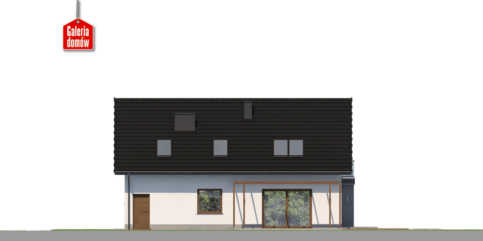 Elewacja boczna lewa