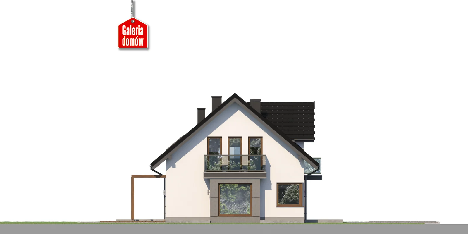 Elewacja boczna prawa