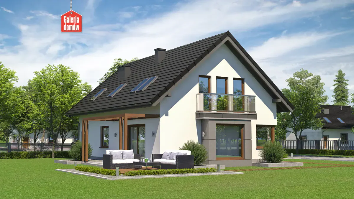 Wizualizacja domu przy Alabastrowej 52 - zdjęcie 2