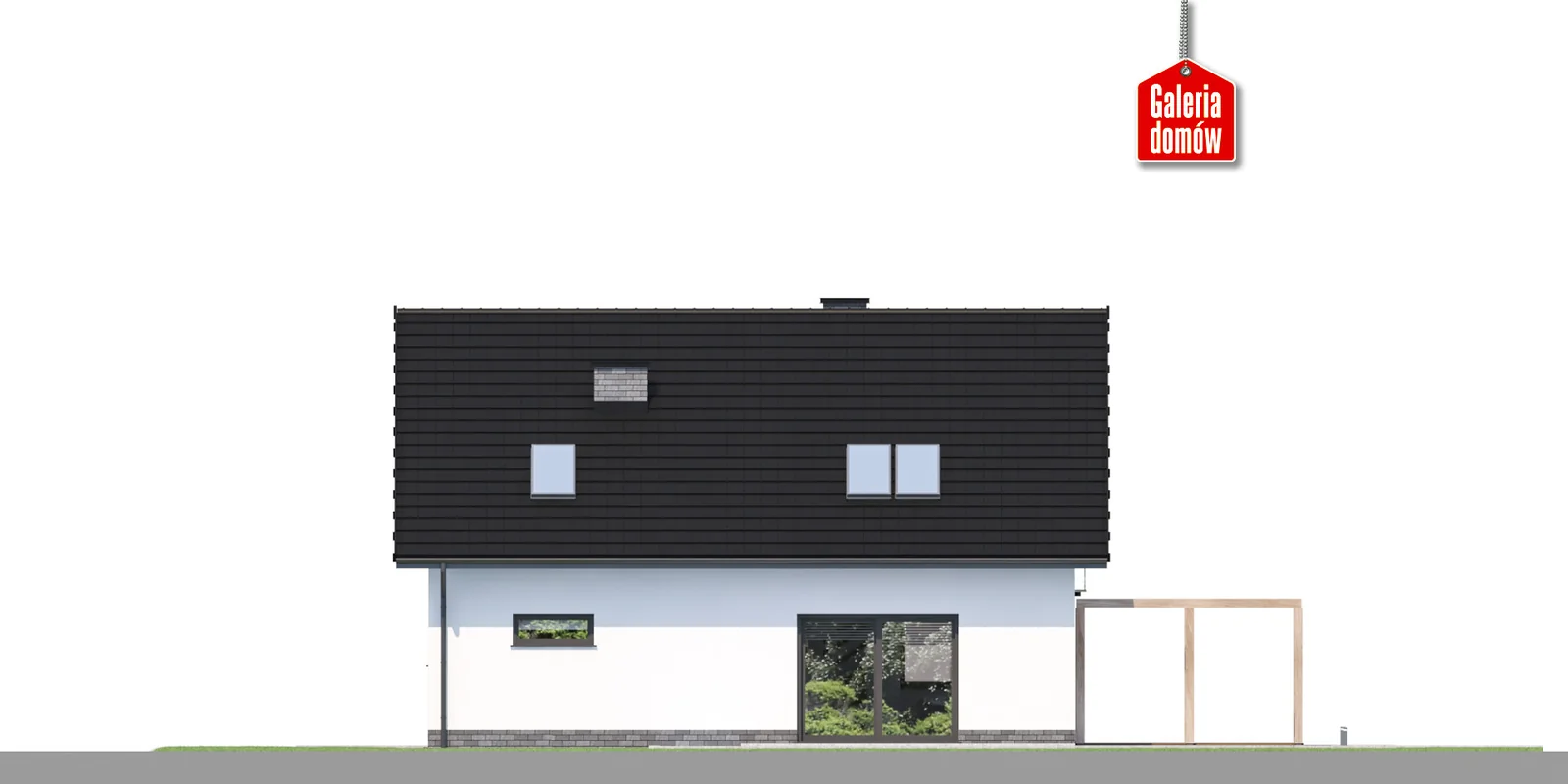 Elewacja boczna lewa