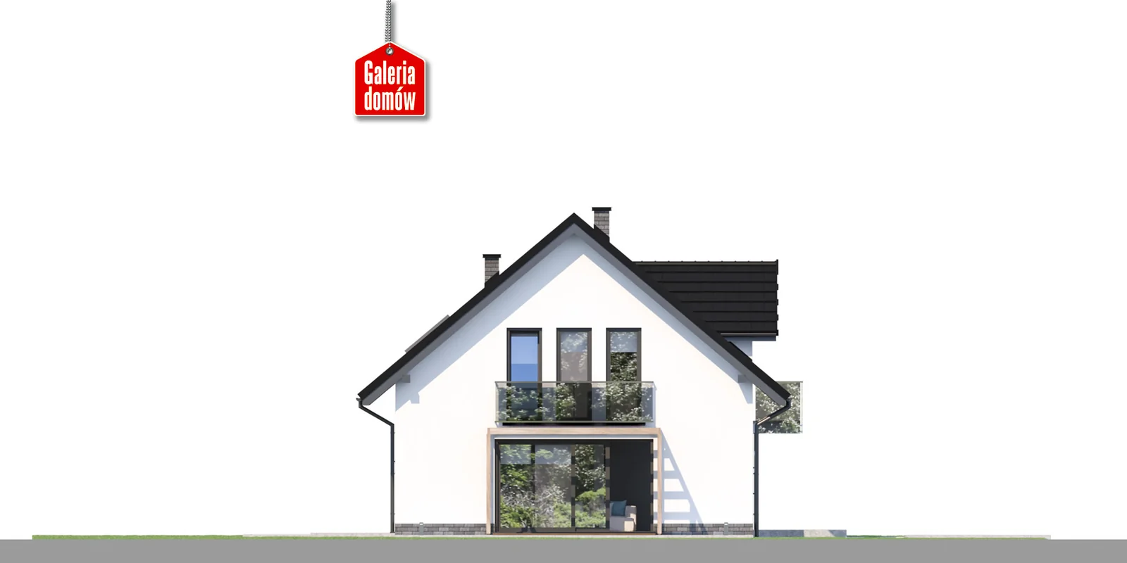 Elewacja boczna prawa