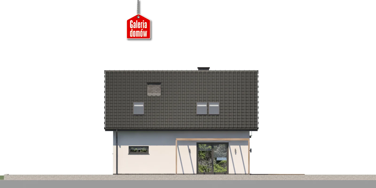 Elewacja boczna lewa