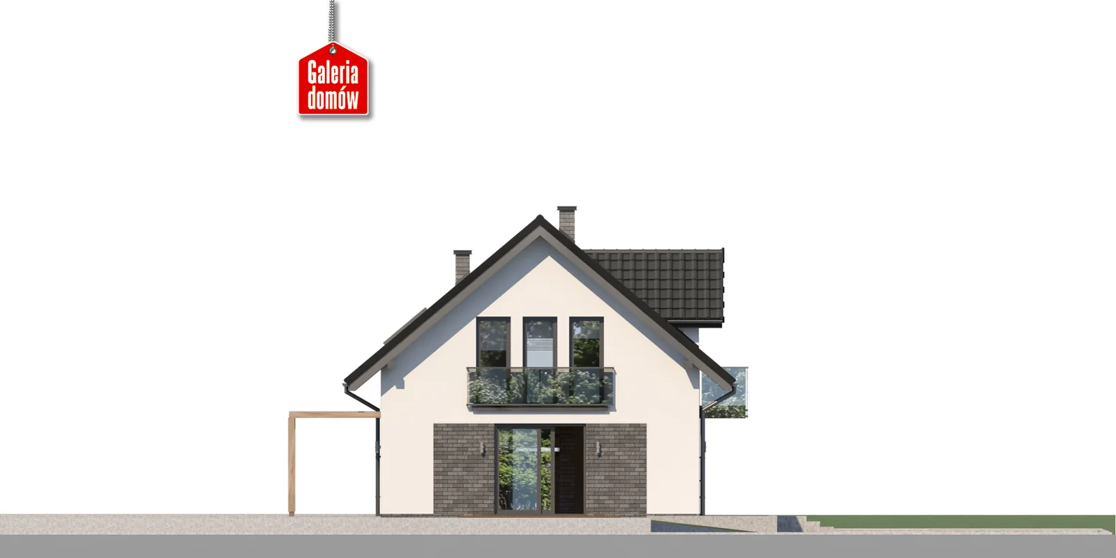 Elewacja boczna prawa