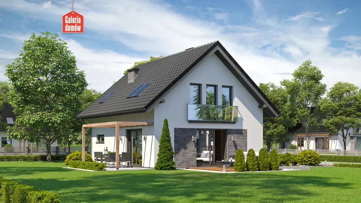 Wizualizacja domu przy Alabastrowej 54 - zdjęcie 2