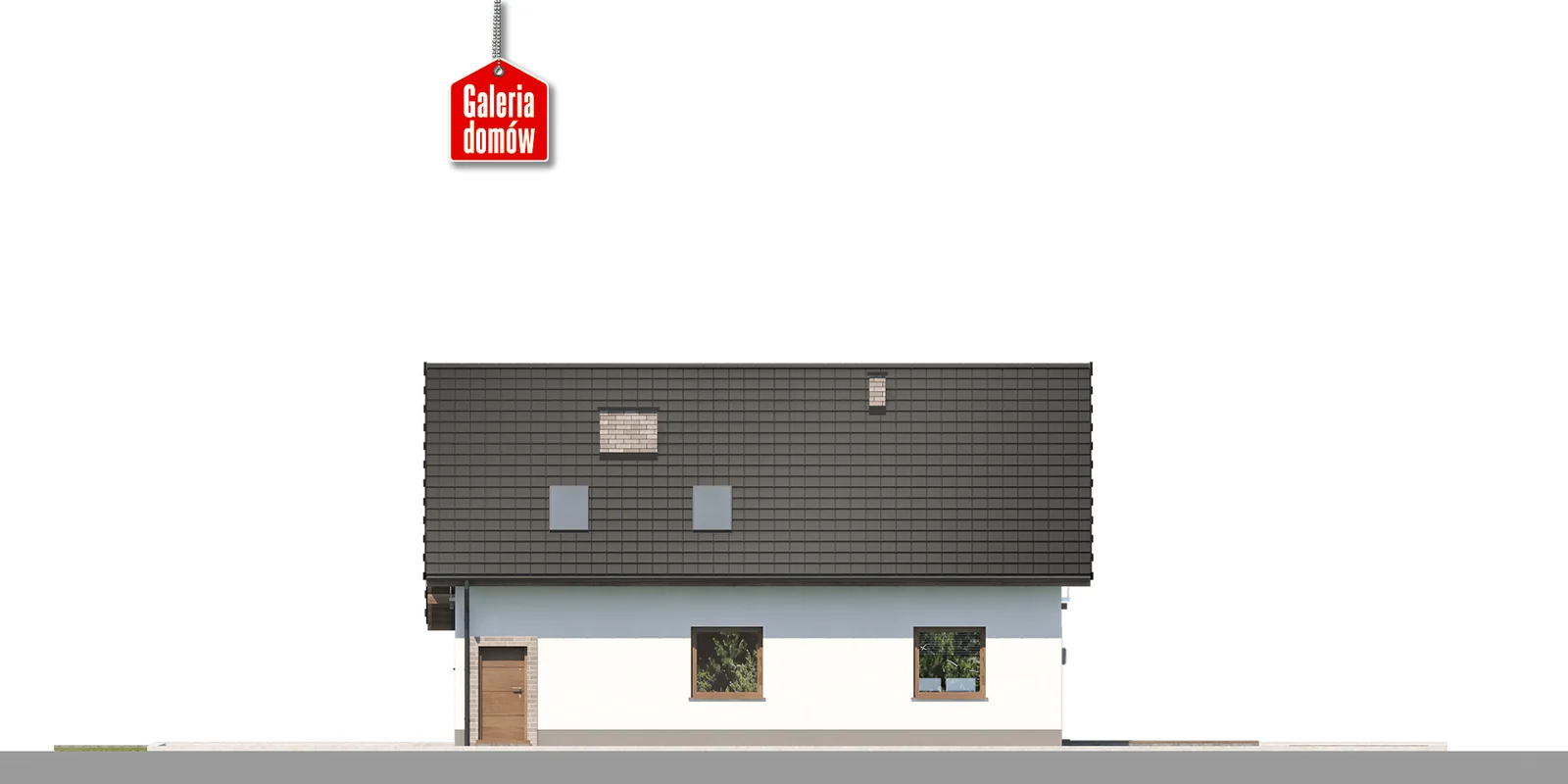 Elewacja boczna lewa
