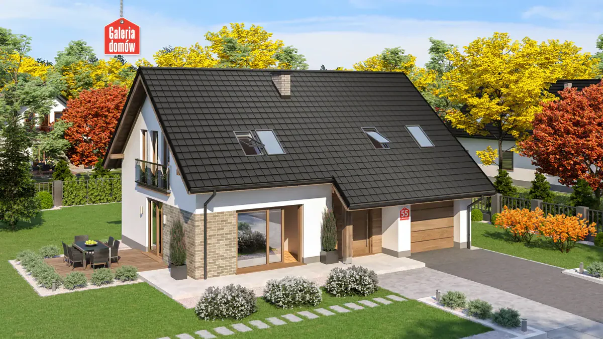 Wizualizacja domu przy Alabastrowej 55 - zdjęcie 2