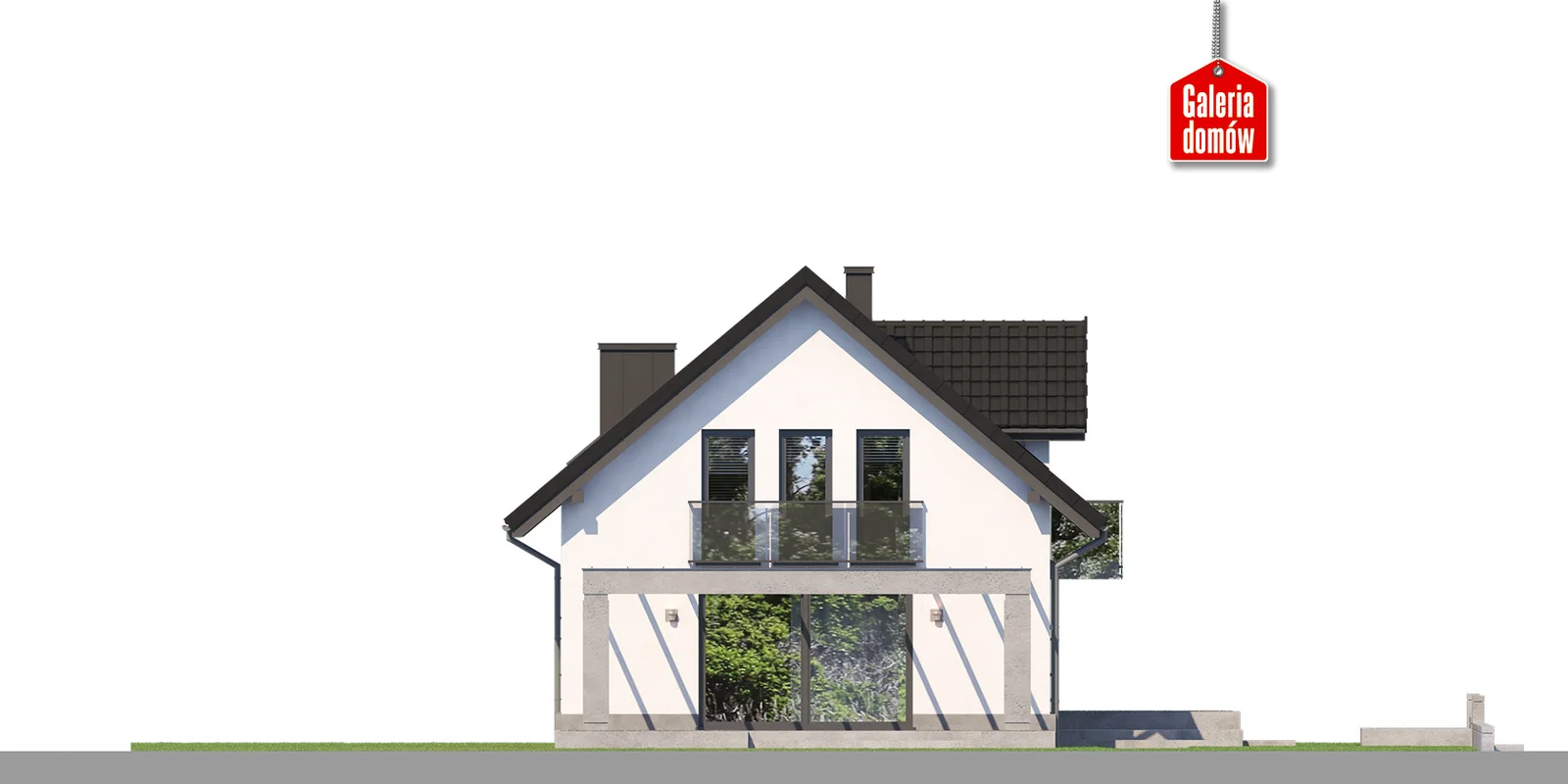 Elewacja boczna prawa