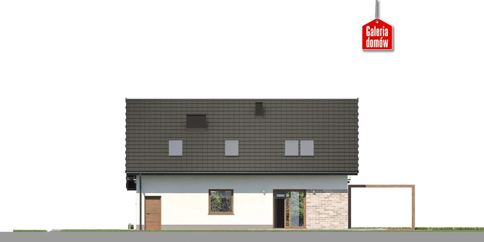 Elewacja boczna lewa