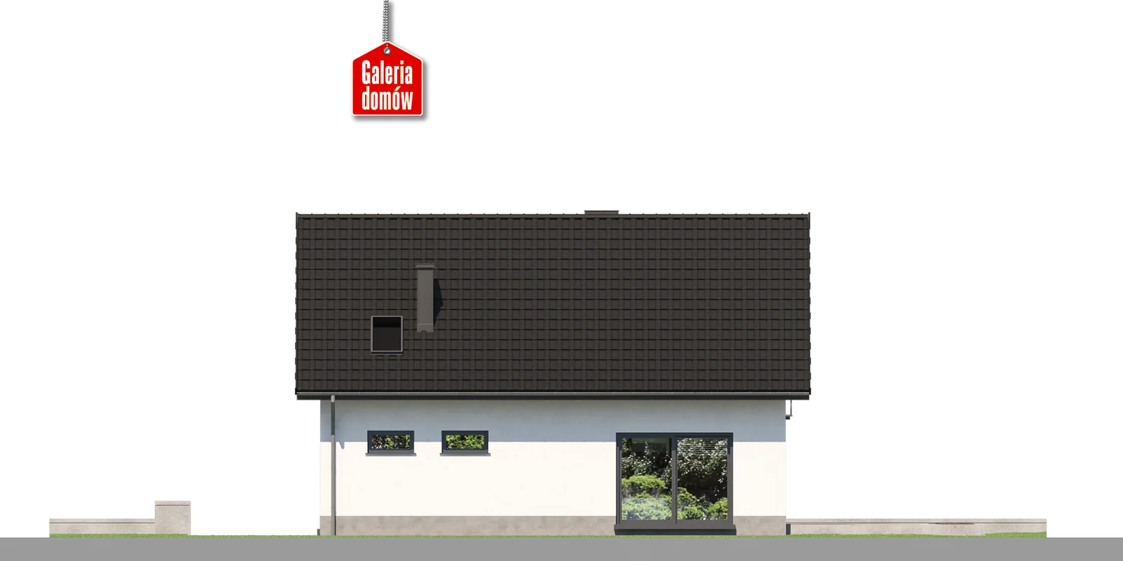 Elewacja boczna lewa