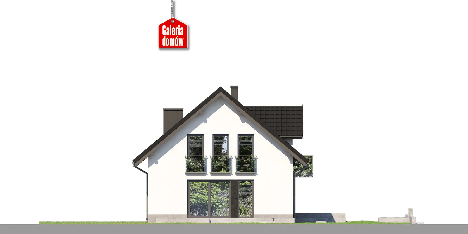 Elewacja boczna prawa